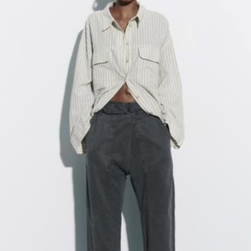 Zara button down shirt size large